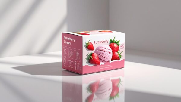 BerryBliss – Premium Strawberry Ice Cream 500ml