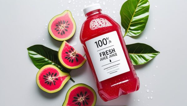 GuavaGlow – 100% Fresh Pink Guava Juice